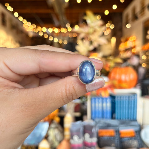 Kyanite Ring "Lucille" - Size 6.5