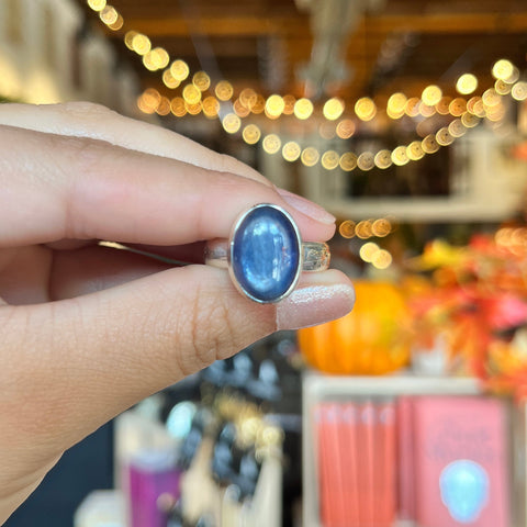 Kyanite Ring "Stephanie" - Size 8