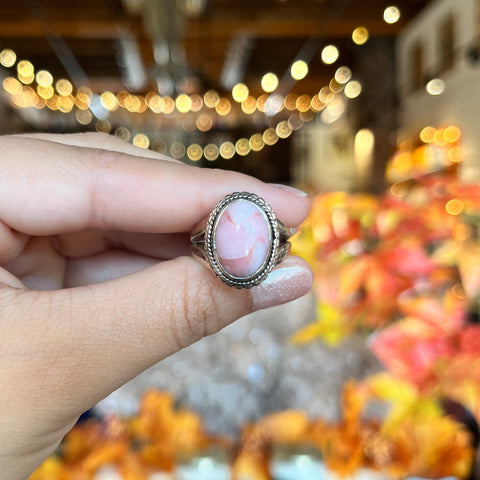 Pink Opal Ring "Sadie" - Size 7