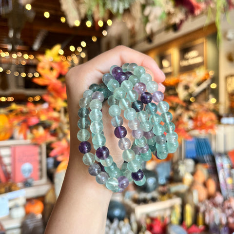 Fluorite Stretch Bracelet