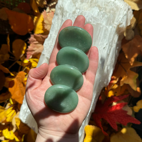 Aventurine Worry Stone | Thumb Stone