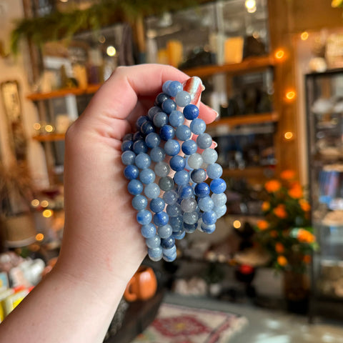 Blue Aventurine Stretch Bracelet