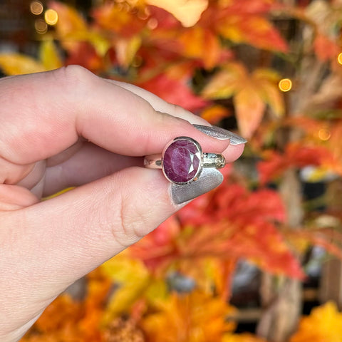 Ruby Ring "Kiki" - Size 10.5