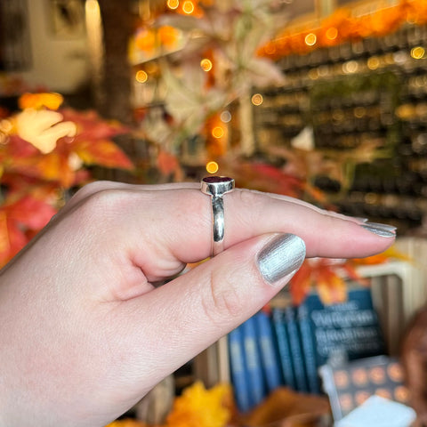 Ruby Ring "Aro" - Size 10