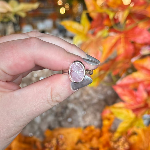 Morganite Ring "Bennie" - Size 10