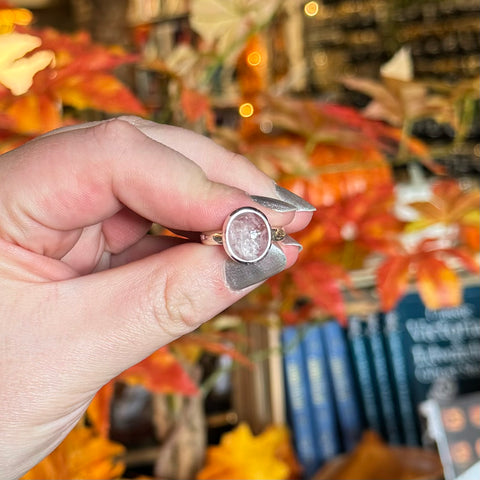 Morganite Ring "Elicia" - Size 8