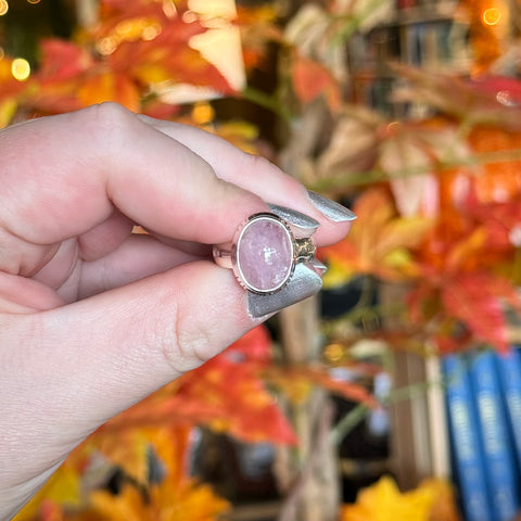 Morganite Ring "Zoe" - Size 8