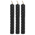 Anellabees Black Beeswax Spell Candles