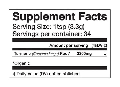 Anima Mundi Apothecary Turmeric | single origin