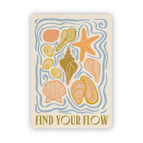 Find Your Flow Sticker