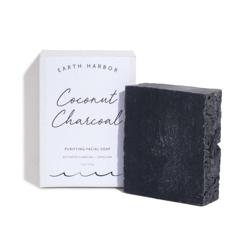 Earth Harbor Naturals Coconut Charcoal Purifying Facial Soap