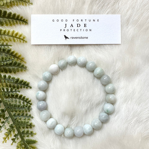 Jade Stretch Bracelet