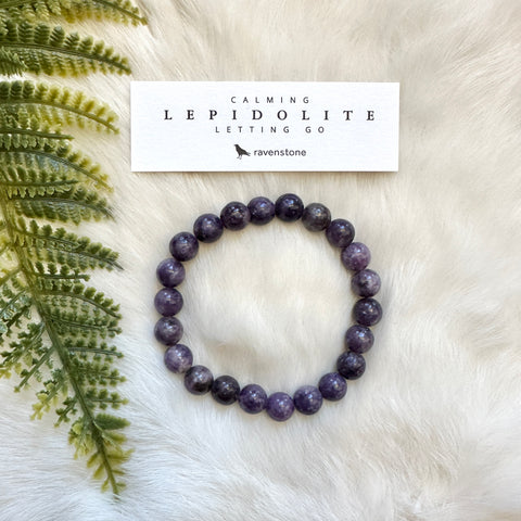 Lepidolite Stretch Bracelet