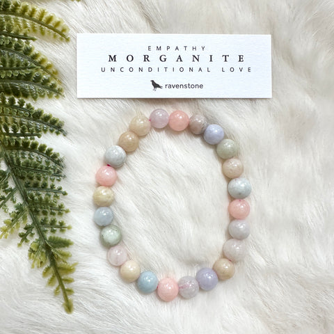 Morganite Stretch Bracelet