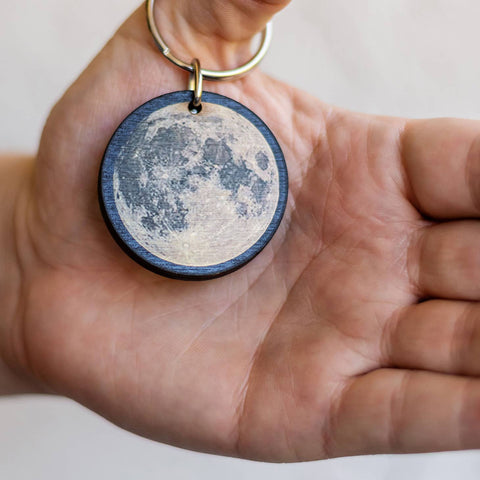 Most Amazing Full Moon Keychain