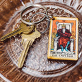 Most Amazing The Emperor Tarot Keychain