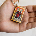 Most Amazing The Emperor Tarot Keychain