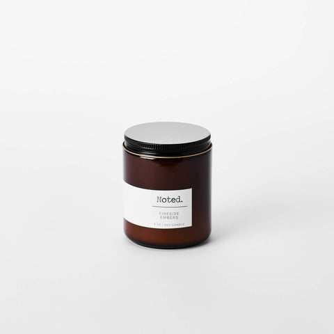 Noted Fireside Embers Jar Candle