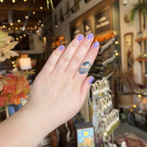 Sodalite Ring "Lexie" - Size 8.5