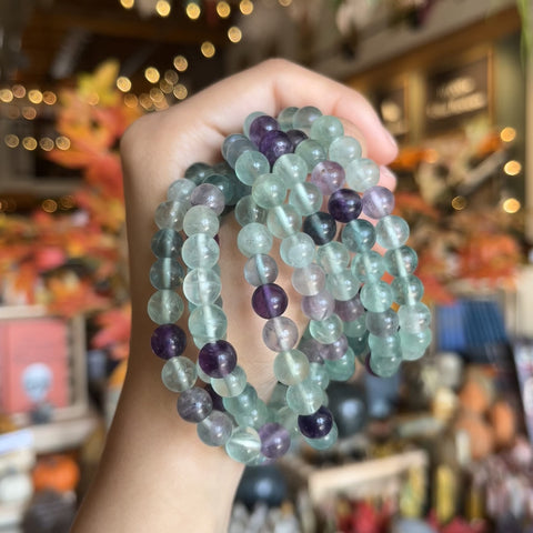 Fluorite Stretch Bracelet