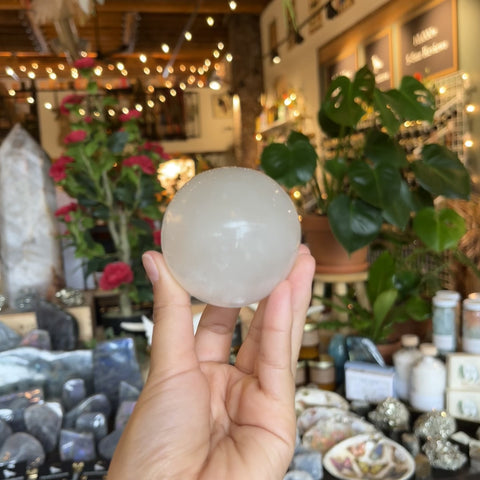 Selenite Sphere