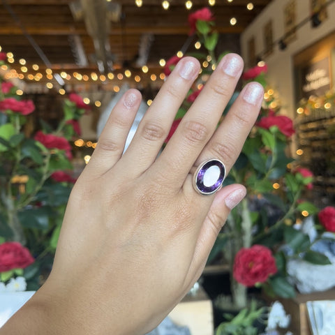 Amethyst Ring "Elyse" - Size 7