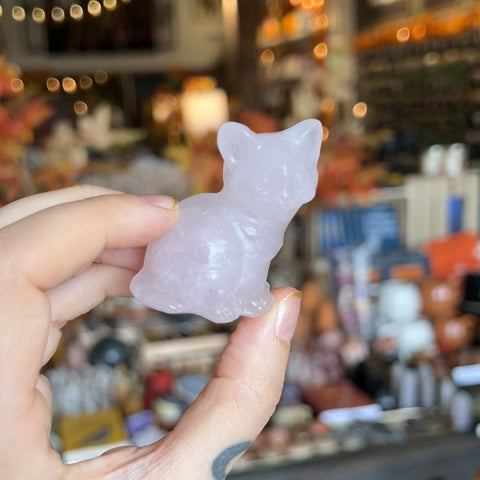 Rose Quartz Cat