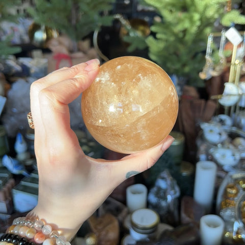 Honey Calcite "Tasha"