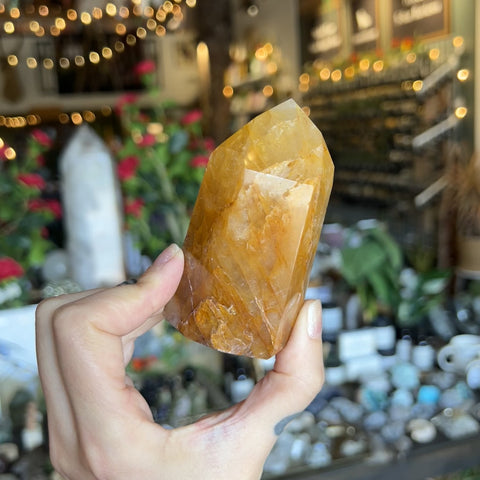 Golden Healer Quartz "April"