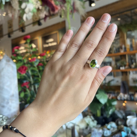 Peridot Ring "Otis" - Size 9