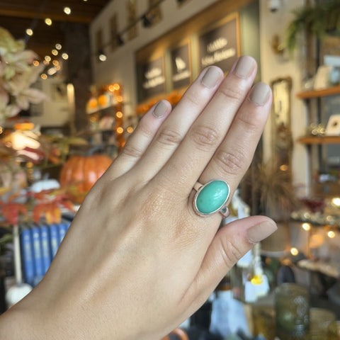 Chrysoprase Ring "Caroline" - Size 11