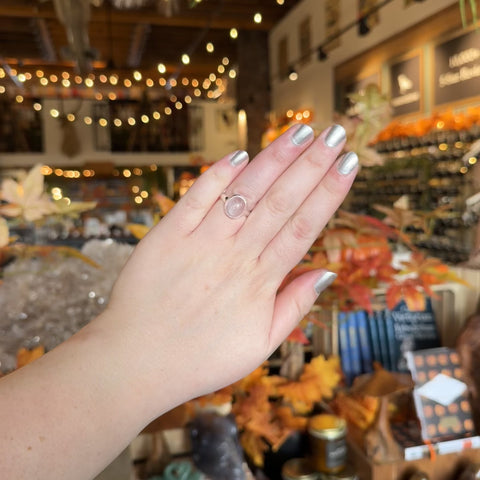 Morganite Ring "Elicia" - Size 8