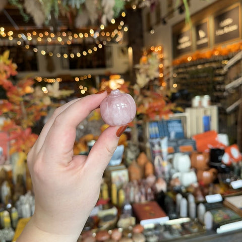 Rose Quartz Pumpkin