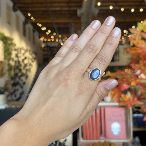 Kyanite Ring "Stephanie" - Size 8