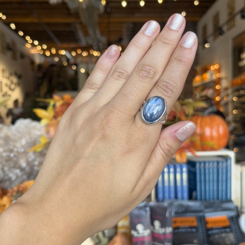 Kyanite Ring "Nicole" - Size 7