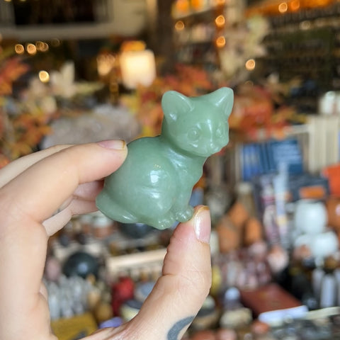 Aventurine Cat