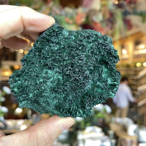 Fibrous Malachite "Kate"