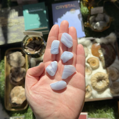 Blue Lace Agate Tumble