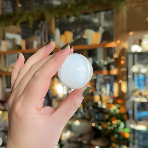 Little Selenite Sphere