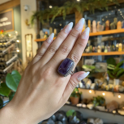 Amethyst Ring "Orion" - Size 10