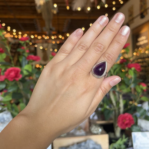 Amethyst Ring "Kelsey" - Size 7