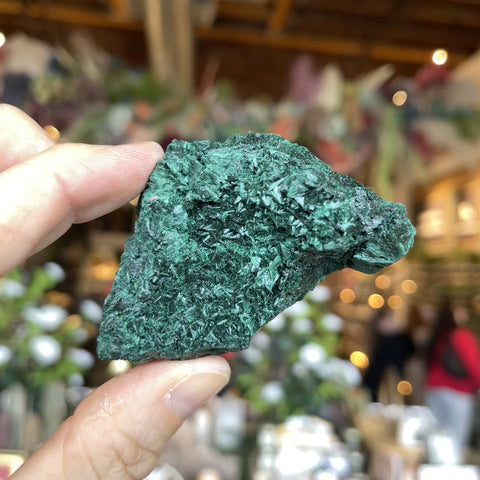 Fibrous Malachite "Marissa"