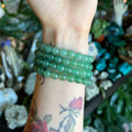 Ravenstone Crystals Aventurine Stretch Bracelet