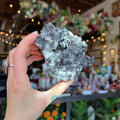 Ravenstone Crystals Black Calcite | Hematite "Sasha"