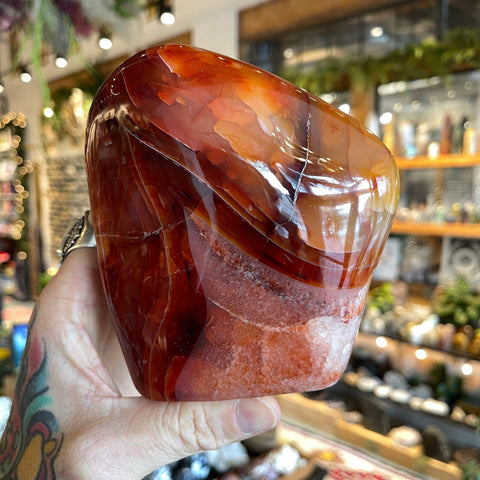 Ravenstone Crystals Carnelian "Ellie"