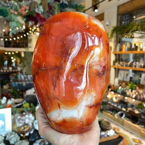 Ravenstone Crystals Carnelian "Henry"