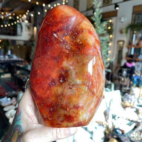 Ravenstone Crystals Carnelian "Matthew"