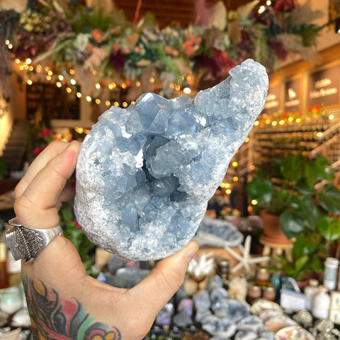 Ravenstone Crystals Celestite "Merlin"