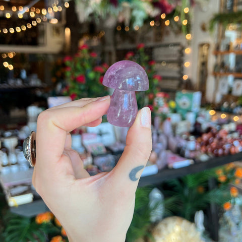 Ravenstone Crystals Fluorite Mushroom