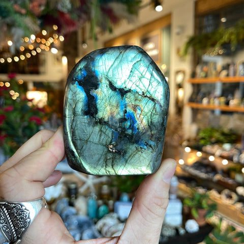 Ravenstone Crystals Labradorite "Edward"